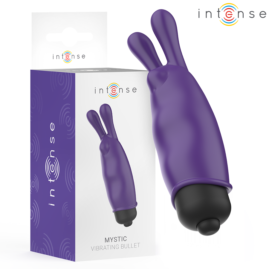 img_206275_0184a9f25dd28e3943c1b2e9fce3c34a_1.png INTENSE - MYSTIC VIBRATING BULLET VIOLA 8,7 X 2,4 CM - immagine 1