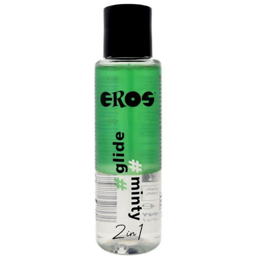 img_206362_6df205e3cfa9a749e89e435cee3a4e4e_1.jpg EROS - "2 IN 1"GLIDE MINTY LUBRIFICANTE A BASE DI SILICONE 100 ML - immagine 1