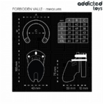 ADDICTED TOYS LOCKED - GABBIA PER PENE FORBIDDEN VAULT 10 CM - immagine 5