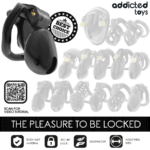 ADDICTED TOYS LOCKED - MINDNIGHT CELL GABBIA PER PENE TAGLIA S - immagine 7