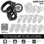 ADDICTED TOYS LOCKED - GABBIA PER PENE GILDEN CAGE 8,5 CM - immagine 7