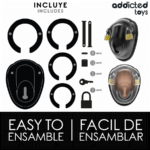 ADDICTED TOYS LOCKED - GABBIA PER PENE SENZA CHIAVE 11,5 CM - immagine 4