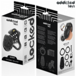 ADDICTED TOYS LOCKED - GABBIA PER PENE CAVA CON CATENA 10,5 CM - immagine 6