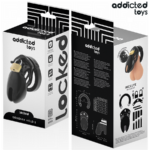 ADDICTED TOYS LOCKED - GABBIA PER PENE OBSIDIAN HOLD TAGLIA S - immagine 6