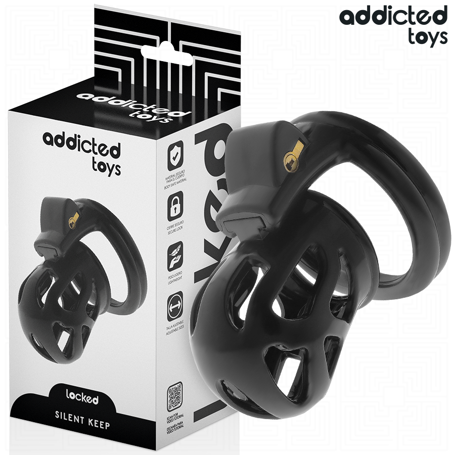 img_207103_203984f166e4b2565faa063a84c3b3b3_1.png ADDICTED TOYS LOCKED - GABBIA PER PENE SILENZIOSA 7,5 CM - immagine 1