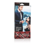 CALEXOTICS - SCANDAL BAFFO CON TAPPO IN SILICONE NERO - immagine 3