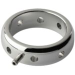 ELECTRASTIM - ANELLO PER PENE ELETTROMAGNETICO IN METALLO PRESTIGE 34 MM - immagine 2