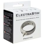 ELECTRASTIM - ANELLO PER PENE ELETTROMAGNETICO IN METALLO PRESTIGE 34 MM - immagine 4