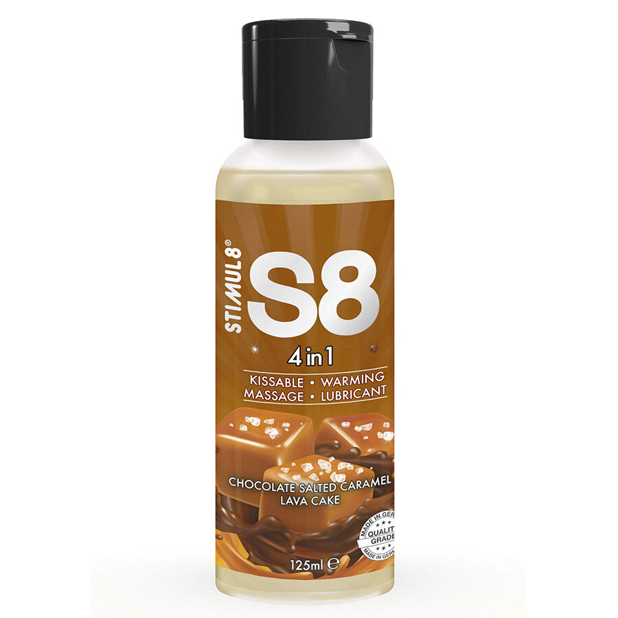img_208704_ace769c3a3db6fd9aa2207b66e4a2155_1.jpg STIMUL8 - S8 LUBRIFICANTE 4 IN 1 AL CIOCCOLATO E CARAMELLO SALATO 125 ML - immagine 1