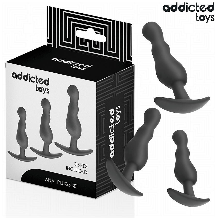 img_208765_cfd8283a25f0eb946ee5daf8287d7c49_1.png ADDICTED TOYS - SET DI 3 TAPPI ANALI MODELLO 1 - immagine 1