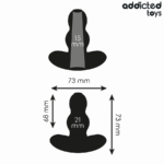ADDICTED TOYS - TAPPO ANALE CAVO TAGLIA S 7,3 CM - immagine 4