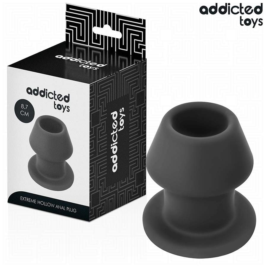 img_208961_c1d6047947719129fdb23d13138be0c7_1.png ADDICTED TOYS - EXTREME HOLLOW ANAL PLUG TAGLIA M 8,7 CM - immagine 1