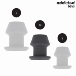 ADDICTED TOYS - EXTREME HOLLOW ANAL PLUG TAGLIA M 8,7 CM - immagine 5