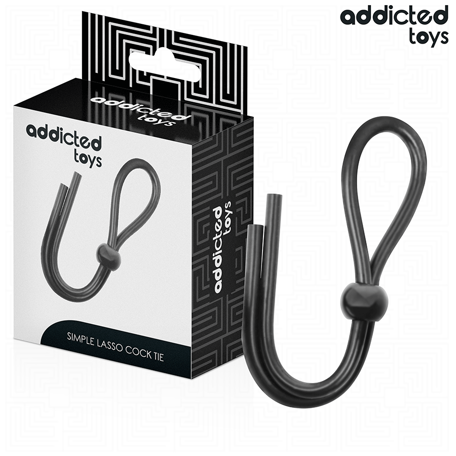 img_209002_e90e0eb906f2a31a5cba9b92e3158e90_1.png ADDICTED TOYS - CORDA IN SILICONE PER PENE A SINGOLO ANELLO - immagine 1