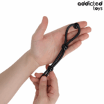ADDICTED TOYS - CORDA IN SILICONE PER IL PENE A TRIPLO ANELLO - immagine 5