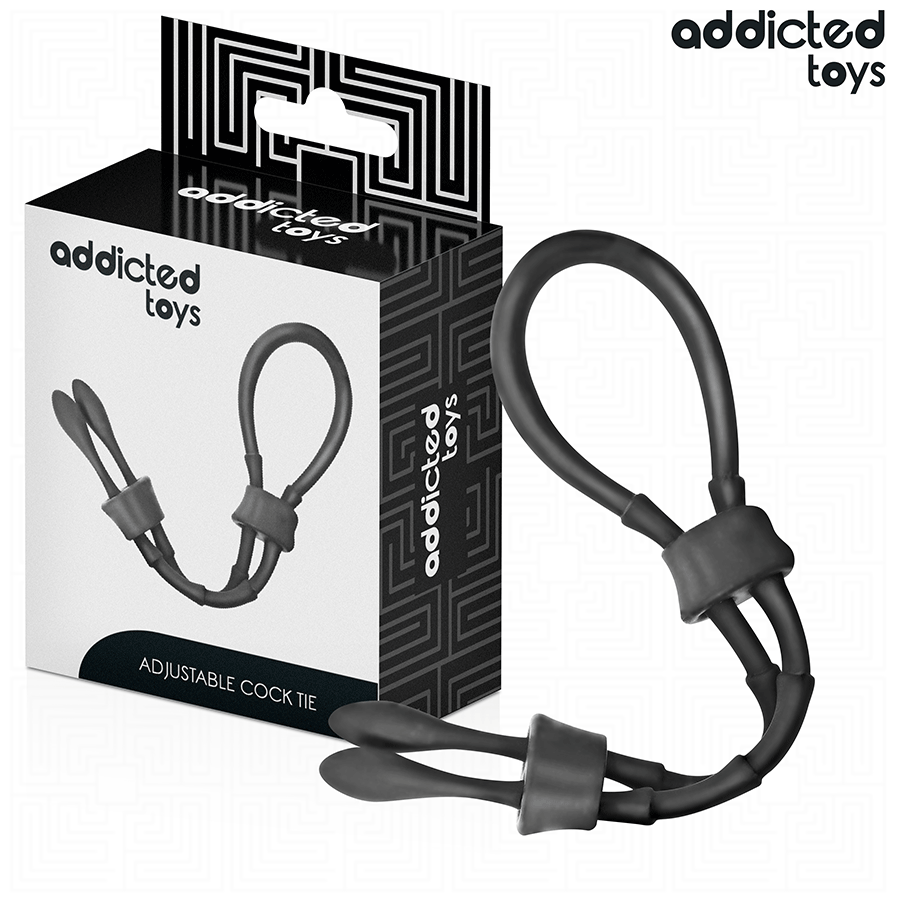 img_209029_723f528c67266929136472d746373046_1.png ADDICTED TOYS - CORDA IN SILICONE REGOLABILE PER IL PENE - immagine 1