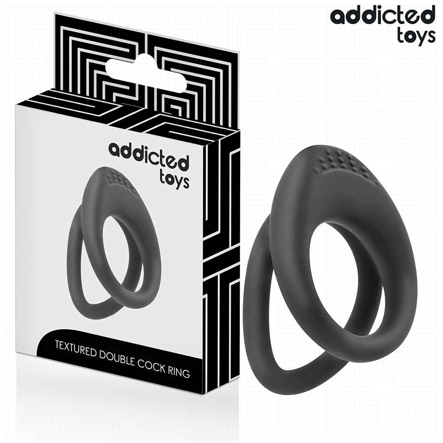 img_209049_97fd76d02fbe7252616f7cad5c57f878_1.png ADDICTED TOYS - ANELLO PER PENE A DOPPIA TEXTURE - immagine 1