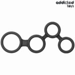 ADDICTED TOYS - ANELLO PER PENE CON DIVISORI PER TESTICOLI - immagine 6