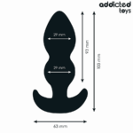 ADDICTED TOYS - TAPPO ANALE TAGLIA S 10,3 CM - immagine 4