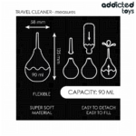 ADDICTED TOYS - DETERGENTE ANALE DA VIAGGIO TAGLIA S 90 ML - immagine 5