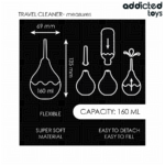 ADDICTED TOYS - DETERGENTE ANALE DA VIAGGIO TAGLIA M 160 ML - immagine 5