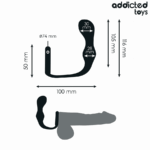 ADDICTED TOYS - PLUG ANALE CON ANELLO MODELLO 3 - immagine 4