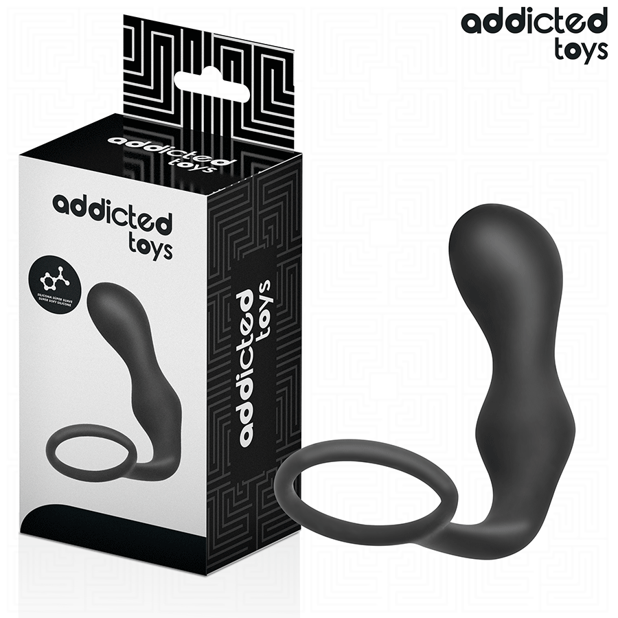 img_209141_2b2950b5d6b23b9e860590067b3a2f5e_1.png ADDICTED TOYS - PLUG ANALE CON ANELLO MODELLO 3 - immagine 1