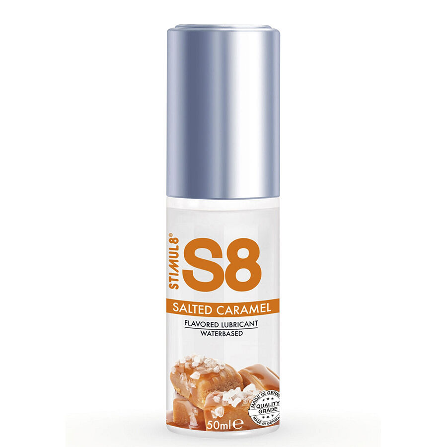 img_209223_9bea0de8360938a905cc343105edae9d_1.jpg STIMUL8 - S8 LUBRIFICANTE AL CARAMELLO SALATO 50 ML - immagine 1