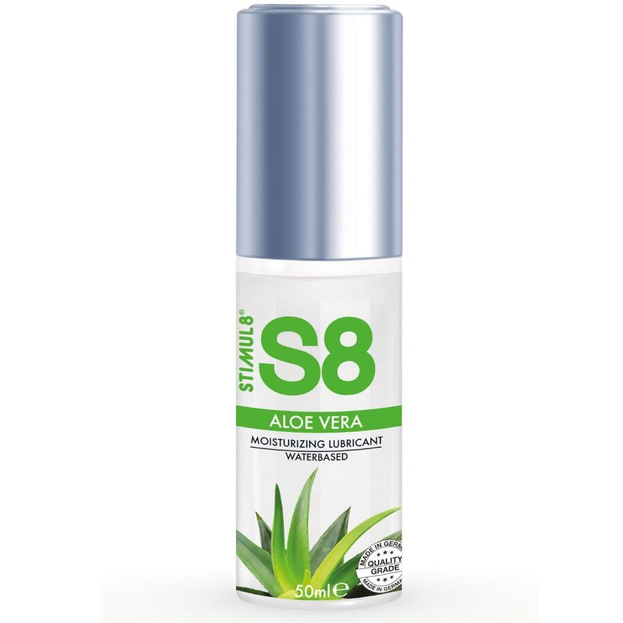 img_209231_6292679525975ce2f72a358ad9b9fe0b_1.jpg STIMUL8 - S8 LUBRIFICANTE ALL'ALOE VERA 50 ML - immagine 1