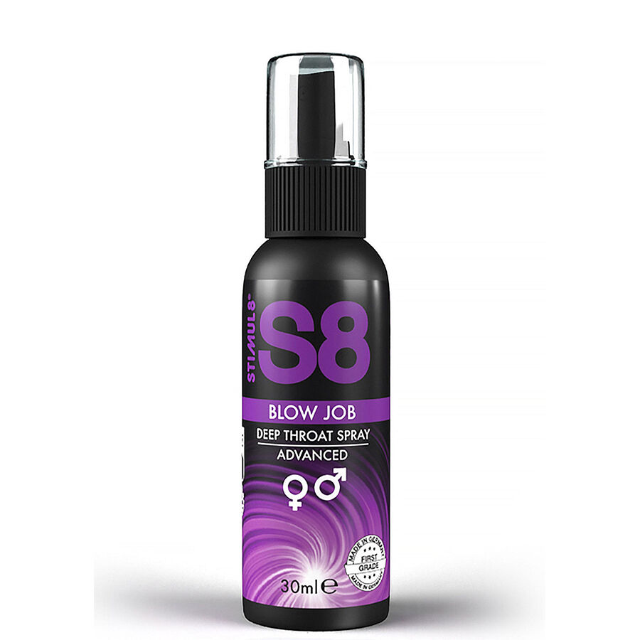 img_209294_a48a251fd5da2788a51f27bab09242e5_1.jpg STIMUL8 - S8 SPRAY PER POMPE GOLA PROFONDA 30 ML - immagine 1