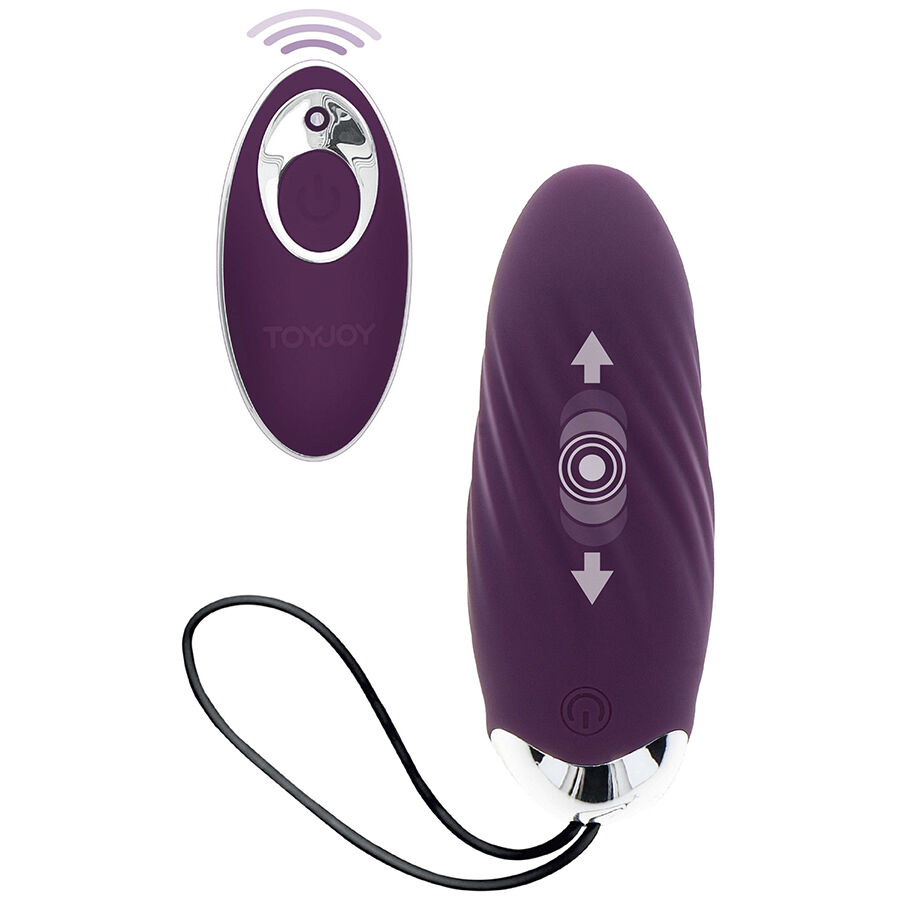 img_209576_203b7e86958a9266ca0a85e5a6c69df8_1.jpg TOYJOY - FELICIT? KNOCK KNOCK EGGSTAVAGANT VIBRATORE TELECOMANDO VIOLA - immagine 1