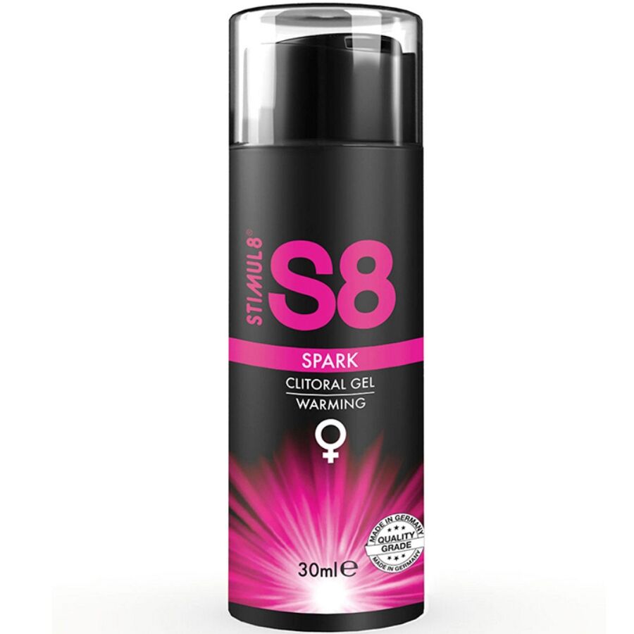 img_209642_65a90f6be3dd2c2a76e3612ab9b318a1_1.jpg STIMUL8 - S8 SPARK GEL STIMOLANTE CLITORIDEO CON EFFETTO CALORE 30 ML - immagine 1