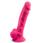 SILEXD - MODELLO PENE REALISTICO 18 VIBRAZIONE ROSA + TELECOMANDO LRS - immagine 2