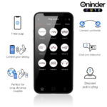 ONINDER CUTE - LOVE 3 SOME TRIPLO VIBRATORE - APP GRATUITA IN TUTTO IL MONDO - immagine 4