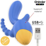 ONINDER CUTE - LOVE 3 SOME TRIPLO VIBRATORE - APP GRATUITA IN TUTTO IL MONDO - immagine 5