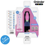 ONINDER CUTE - UOVO IN SILICONE VIBRANTE-ROTANTE A 360? PER AMARE IL PIACERE - APP GLOBALE GRATUITA - immagine 8