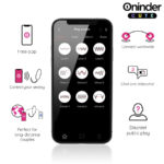 ONINDER CUTE - UOVO IN SILICONE CON VIBRO-ONDA E PIACERE - APP GLOBALE GRATUITA - immagine 5