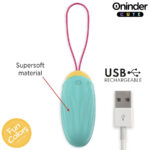 ONINDER CUTE - UOVO VIBRANTE LOVE PLEASURE - GEMME ROTANTI IN SILICONE - APP GLOBALE GRATUITA - immagine 7