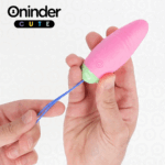 ONINDER CUTE - UOVO IN SILICONE VIBRANTE-ROTANTE A 360? PER AMARE IL PIACERE - APP GLOBALE GRATUITA - immagine 2