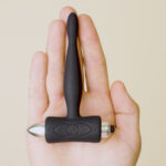 ROCKS-OFF - PETITE SENSATIONS TEAZER PLUG ANALE VIBRATORE NERO - immagine 4