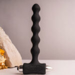 ROCKS-OFF - PETITE SENSATIONS PEARLS PLUG ANALE VIBRATORE NERO - immagine 9