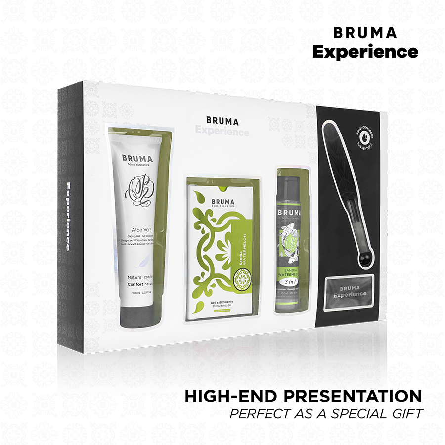 img_211191_b5af48a6f4ca362a8a43119c981feec4_1.png BRUMA XPERIENCE - KIT TENTAZIONE DOLCE ANGURIA CON POTENZIATORE DI ORGASMO - immagine 1
