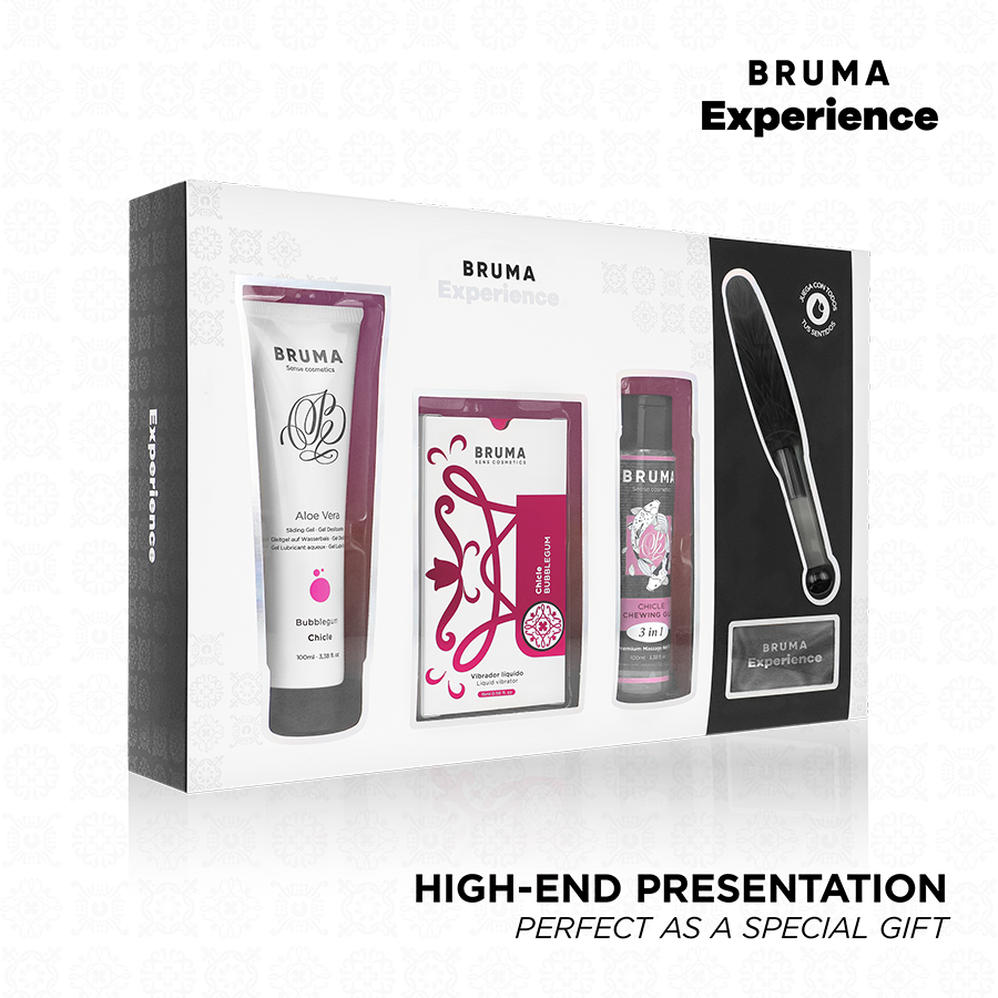 img_211225_8e7c075e980a7d157885449c7e2d452e_1.png BRUMA XPERIENCE - KIT VIBRO-ORGASMICO PER LA TENTAZIONE DI GOMME DOLCI - immagine 1
