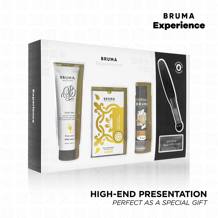 img_211234_fa3bf83d91e1f3c3bee60b35a6457517_1.png BRUMA XPERIENCE - DOLCE PACCO TENTAZIONE PINA COLADA CON POTENZIATORE DI ORGASMO - immagine 1