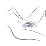 ROCKS-OFF - VIBRATORE CONIGLIO VIOLA GLO-GIRL - immagine 5