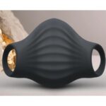 ROCKS-OFF - VIBRATORE FLESSIBILE PALM BLACK MASTURBATOR - immagine 4