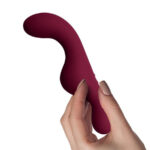 ROCKS-OFF - VIBRATORE PER PUNTO G ROSSO RUBY GLOW - immagine 3