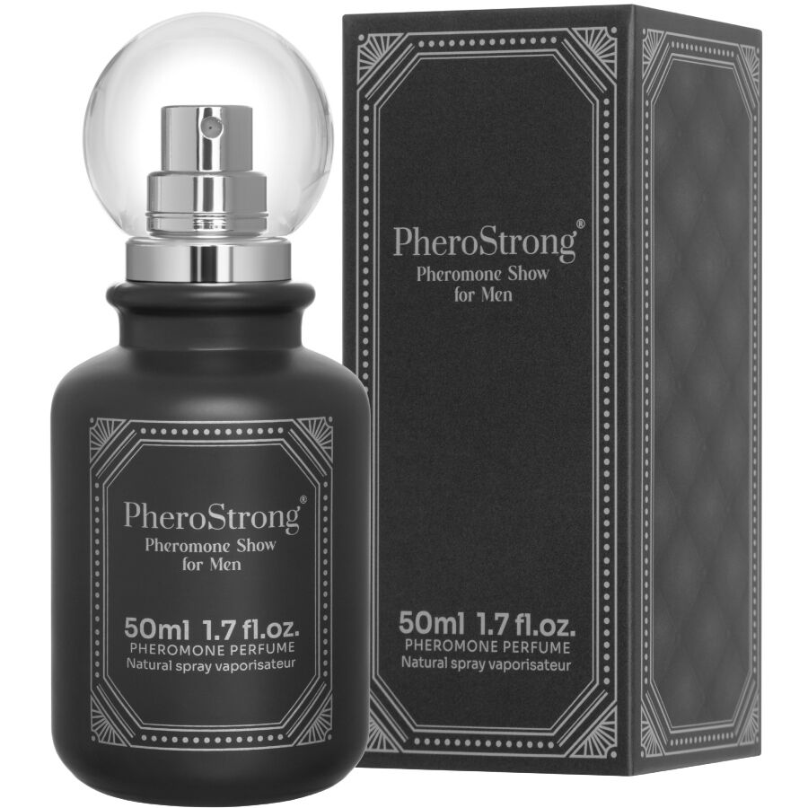 img_212277_717711fd7778a424cceab74bec4f3da2_1.jpg PHEROSTRONG - PROFUMO AI FEROMONI SHOW PER UOMO 50 ML - immagine 1