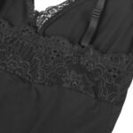 SUBBLIME - ORSACCHIOTTO CON DETTAGLI IN PIZZO FLOREALE NERO S/M - immagine 13