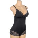 SUBBLIME - ORSACCHIOTTO CON DETTAGLI IN PIZZO FLOREALE NERO L/XL - immagine 7